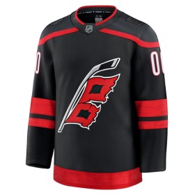 Carolina Hurricanes Hockeydrakt Custom Fanatics Premium 2024-25 Svart Hjemme - Herre